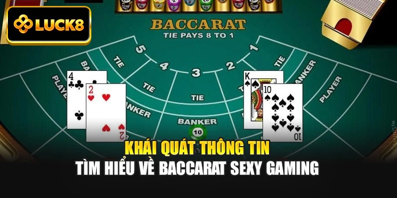 Khái quát thông tin tìm hiểu về baccarat sexy gaming